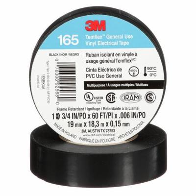 3M Temflex Vinyl Electrical Tape 165 100 pc(s)