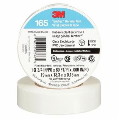 3M Temflex Vinyl Electrical Tape 165 100 pc(s)