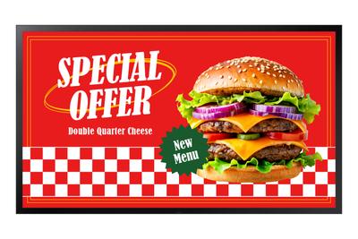 Samsung OH55DX Digital signage flat panel 139.7 cm (55") LCD Wi-Fi 3500 cd/m² Full HD Black Tizen 24/7