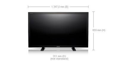 Samsung SyncMaster 570DXn - 57" B2B LCD (LAN) Digital signage flat panel 144.8 cm (57") 600 cd/m² Full HD Silver