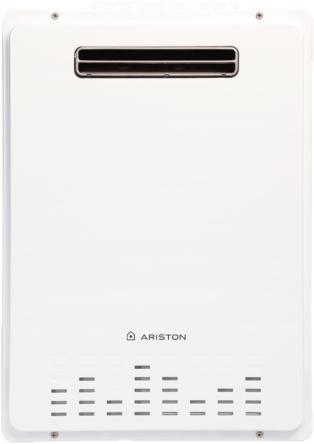 Ariston NEXT EVO X OUTDOOR Horizontal Tankless (instantaneous) Solo boiler system White