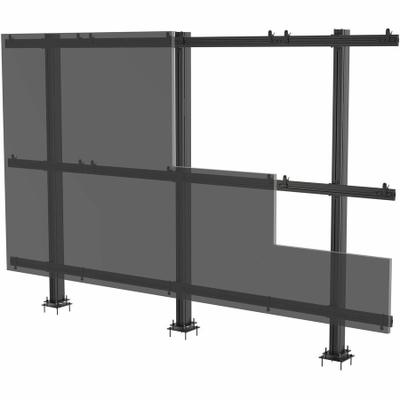 Peerless LEDFWM-5X5 signage display mount 109.2 cm (43") Black