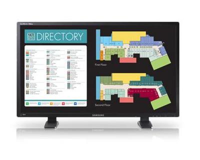 Samsung 700DXN Signage Display Digital signage flat panel 177.8 cm (70") LCD 600 cd/m² Full HD Black Windows XP Embedded