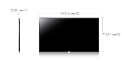 Samsung ME55A Digital signage flat panel 139.7 cm (55") LED 380 cd/m² Full HD Black