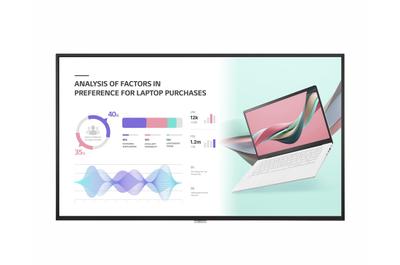 LG 49UH5J-H Digital signage flat panel 124.5 cm (49") LED Wi-Fi 500 cd/m² 4K Ultra HD Black WebOS 24/7