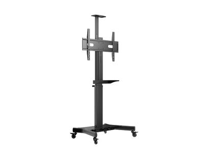 Multibrackets M Motorized Public Floorstand Single Pillar 170 HD w, Shelf