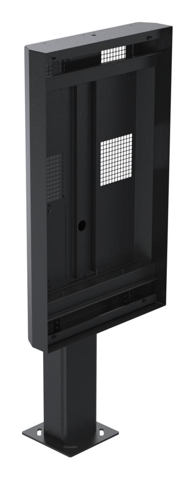 Ergonomic Solutions SpacePole Digital Signage Outdoor single menu board OH55DX (w/o flange cover)