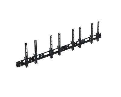 Ergonomic Solutions SpacePole Digital Signage Menu Board 4x43" Portrait (Wall Tilting)