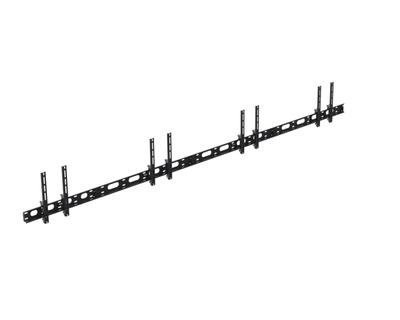 Ergonomic Solutions SpacePole Digital Signage Menu Board 4x50" Landscape (Wall Tilting)