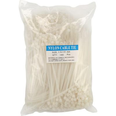 InLine 59963Y cable tie Nylon White 1000 pc(s)