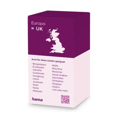 Hama Europe - UK travel adapters