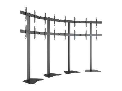 Multibrackets M Pro Series - Video Wall Floorbase MBFMC4X2U 270 Micro Adjustable
