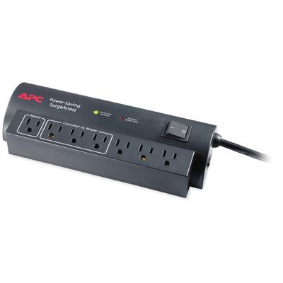 APC P7GT Power-Saving Essential SurgeArrest Black 7 AC outlet(s) 120 V