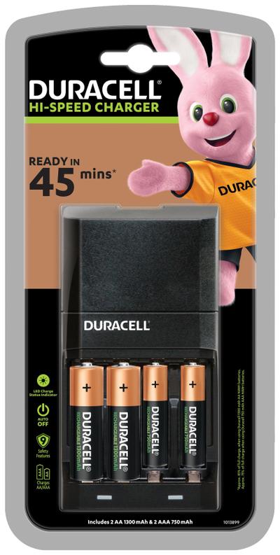 Duracell CEF27 battery charger Household battery AC