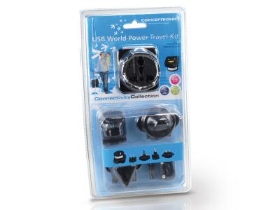 Conceptronic USB World Power Travel Kit