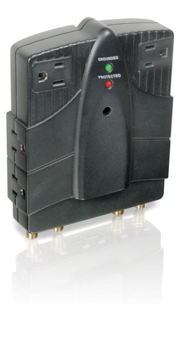 Philips SPP2360WA/17 Surge Protector Black 6 AC outlet(s)