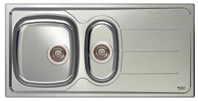 Hotpoint SN 100M2 (AX) HA kitchen sink Steel