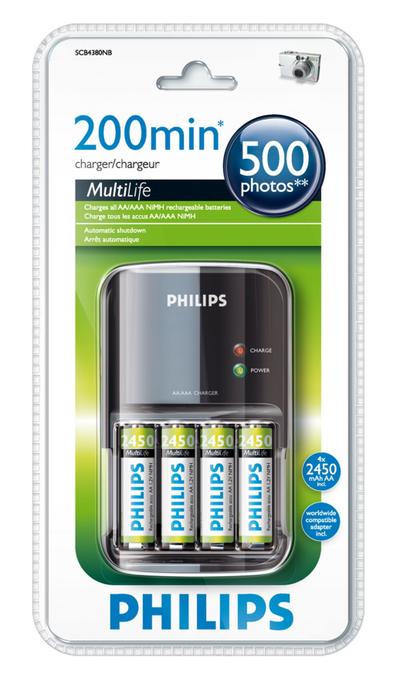 Philips MultiLife Battery charger SCB4380NB/12