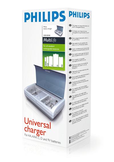 Philips MultiLife SCB2105NB Universal charger