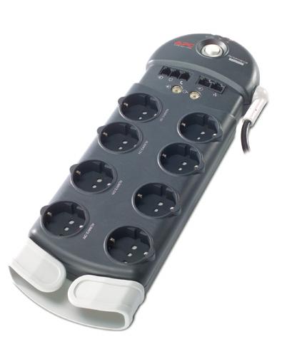 APC Performance SurgeArrest 8 outlets with Phone, Coax & Network Protection 230V Italy 8 AC outlet(s) 3.05 m