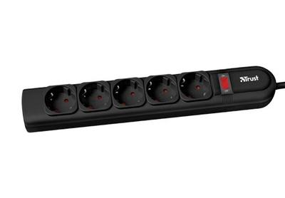 Trust Surge Guard PW-3100 IT Black 5 AC outlet(s)