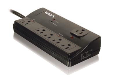 Philips SPP4061I/17 surge protector Black 6 AC outlet(s) 1.83 m