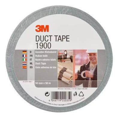 3M 1900S50 50 m Synthetic rubber Silver