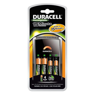 Duracell CEF 15 + 4xSupreme battery charger