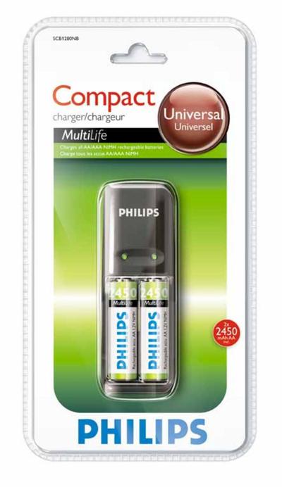 Philips MultiLife Battery charger SCB1280NB/12