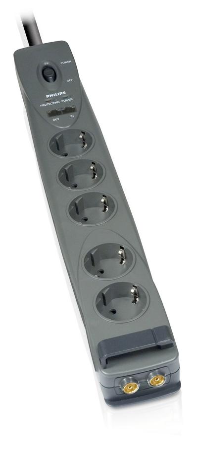 Philips SPN6540/10 surge protector 5 AC outlet(s) 1.4 m