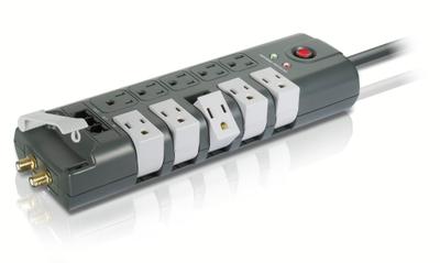 Philips SPP3113WA Rotating outlets 10 outlets Surge protector