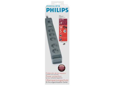Philips SPN6530/10 surge protector Grey 5 AC outlet(s) 1.4 m