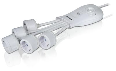 Philips SPR5520/10 surge protector White 5 AC outlet(s) 1.4 m