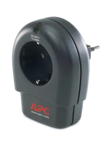 APC P1T-RS surge protector Charcoal 1 AC outlet(s) 230 V