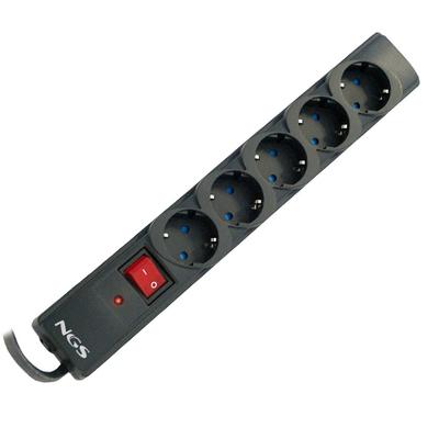 NGS Surge500 Black 5 AC outlet(s) 1.85 m