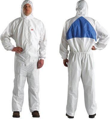 3M 4540+XL protective coverall/suit Blue, White