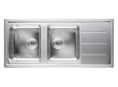 Hotpoint SK 11630W2 (X) HA kitchen sink Rectangular Stainless steel