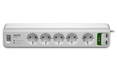 APC PM5U-GR surge protector White 6 AC outlet(s) 230 V 1.83 m