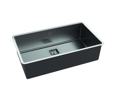 Whirlpool FSU 7140 IX Undermount sink Rectangular Stainless steel