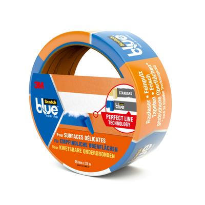 3M 2080-36C 25 m Painters masking tape Paper Blue