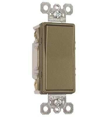 Legrand TM874ABCC6 light switch Brass