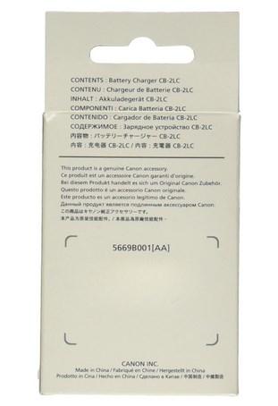 Canon CB-2LC battery charger