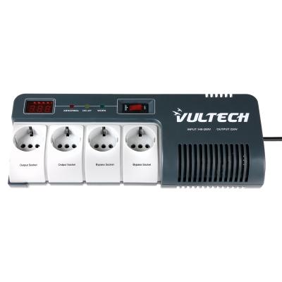 Vultech GS-1000AVR surge protector Grey, White 4 AC outlet(s) 160-280 V