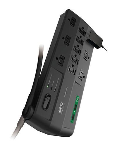 APC SurgeArrest Black 11 AC outlet(s) 120 V 2.44 m
