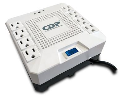 CDP R-AVR1808 1800VA/1000W 8 outlets AVR 175 joules, RJ45 protection 120 Vac