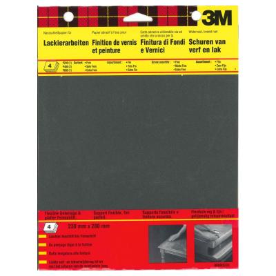 3M 734 Wetordry Abrasive sheet 4 pc(s)