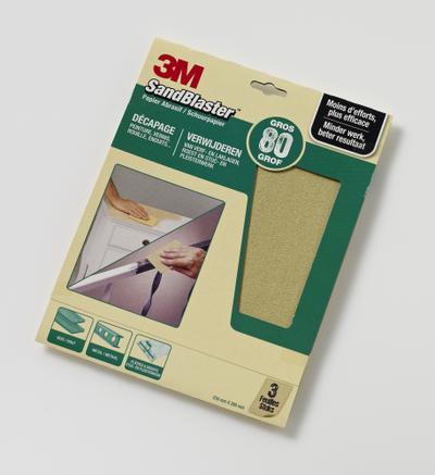 3M SandBlaster Abrasive sheet Coarse grit P80 3 pc(s)