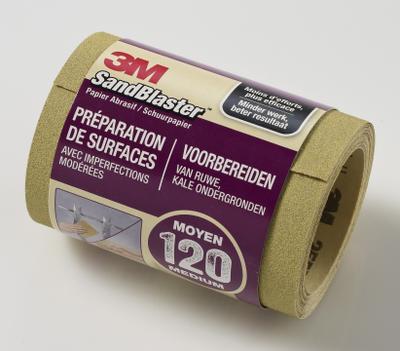 3M 250RL120 manual sanding supply Abrasive roll Fine grit P120 1 pc(s)