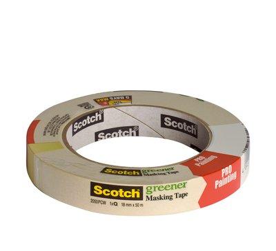3M 2050PCW 1968.5" (50 m) Painters masking tape Suitable for indoor use Paper Tan