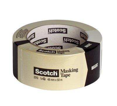 3M 2010-48C masking tape 50 m General purpose masking tape Beige